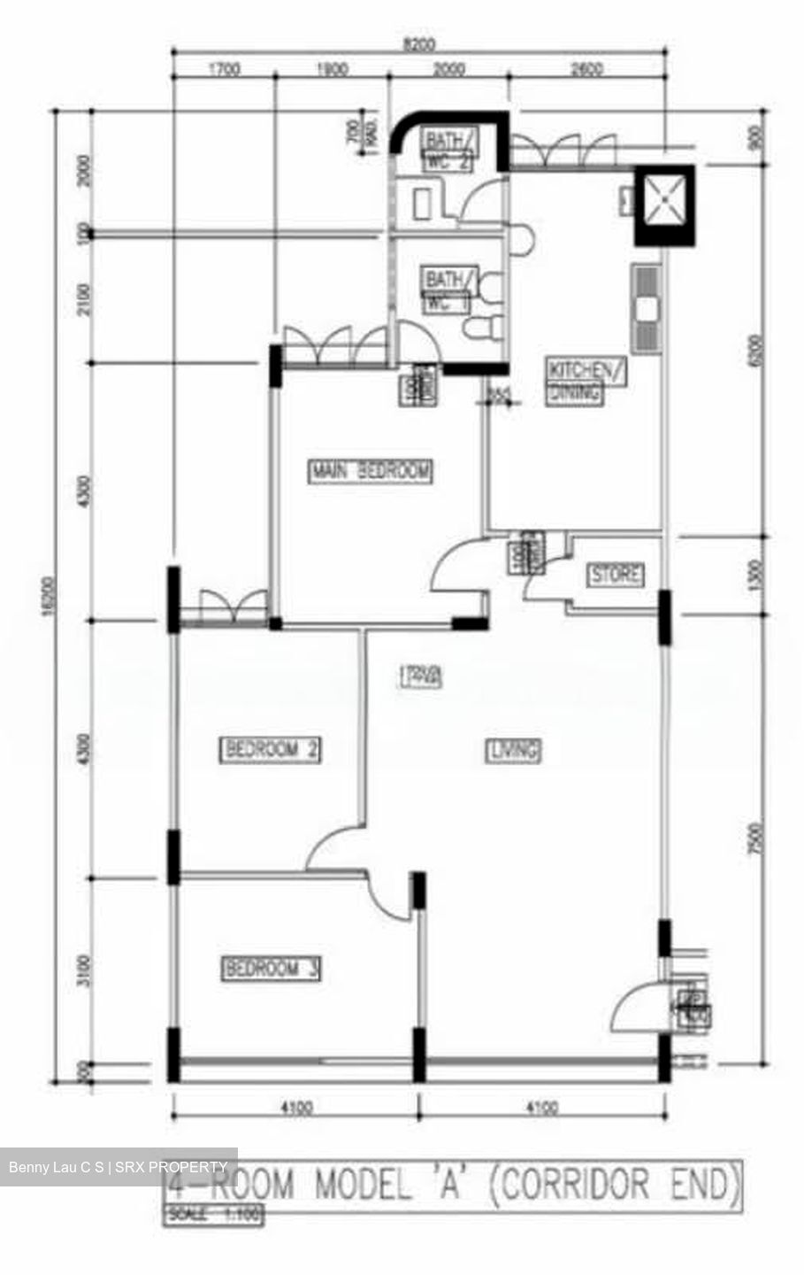 Blk 135 Lorong Ah Soo (Hougang), HDB 4 Rooms #559885621